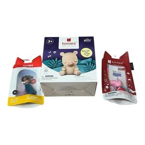 Tonies Bundle: Night Light Tonie, Encanto, Peppa Pig NWT